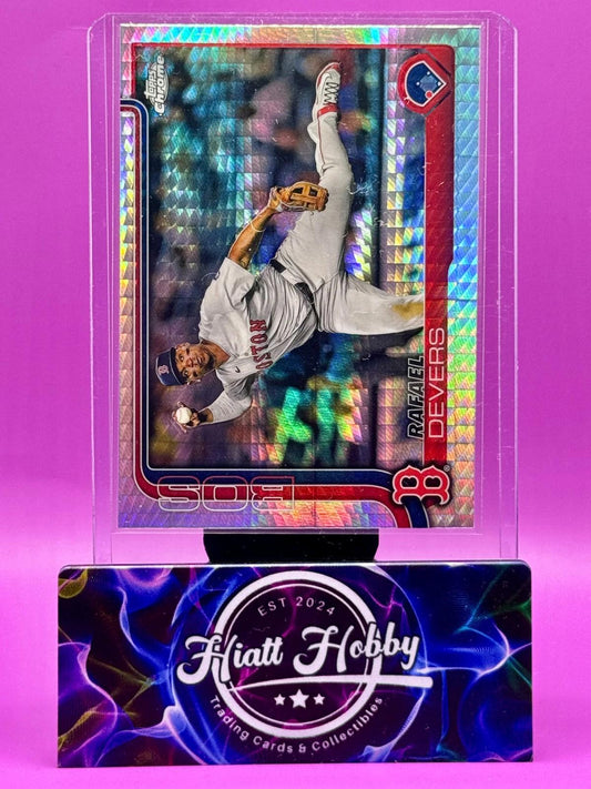2025 Topps Chrome - Rafael Devers #127 - Prism Refractor