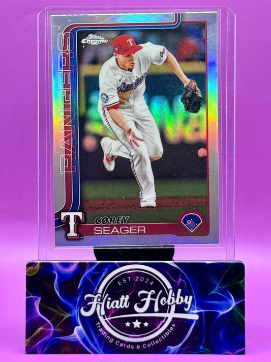 2025 Topps Chrome - Corey Seager #24 - Refractor