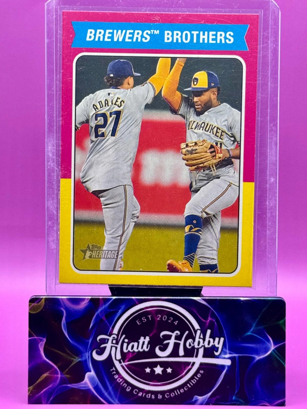 2024 Topps Herritage High Number - Brewers Brothers #CC-8 - Combo Cards