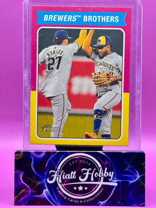 2024 Topps Herritage High Number - Brewers Brothers #CC-8 - Combo Cards
