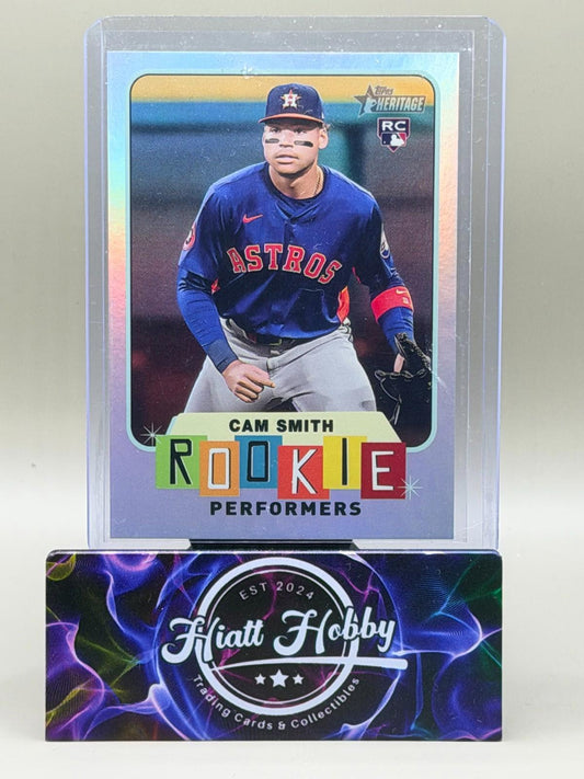 2025 Topps Heritage High Number - Cam Smith #RP-6 Rookie Performers - Holo (RC)