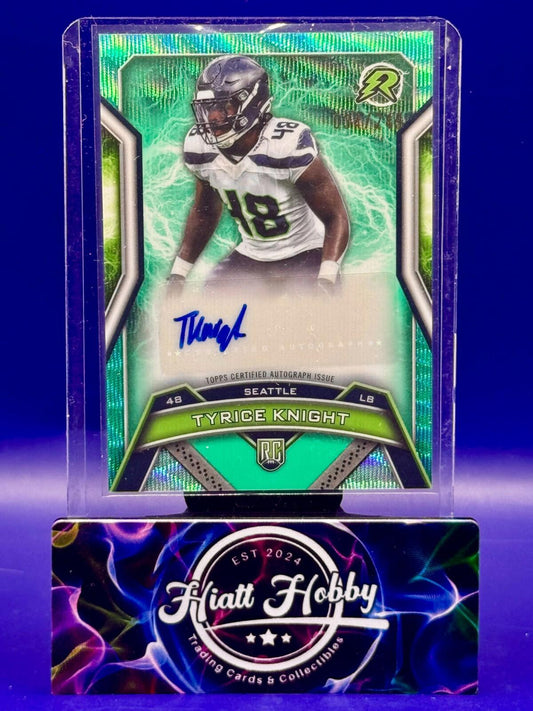 2024 Topps Resurgence - Tyrice Knight #RRS-TK (RC, AU) - Aqua Wave Auto /249