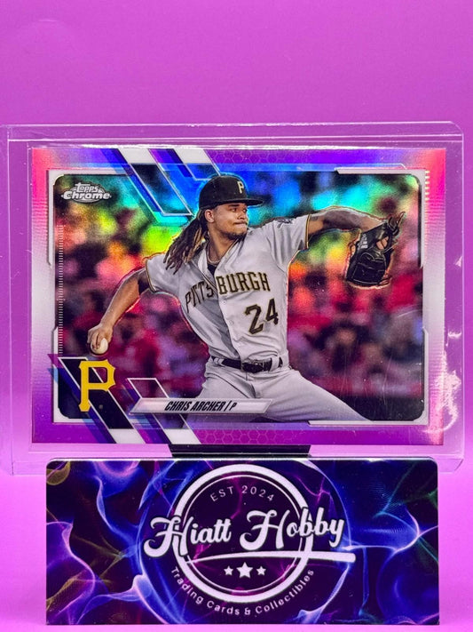 2021 Topps Chrome - Chris Archer #188 - Pink Refractor