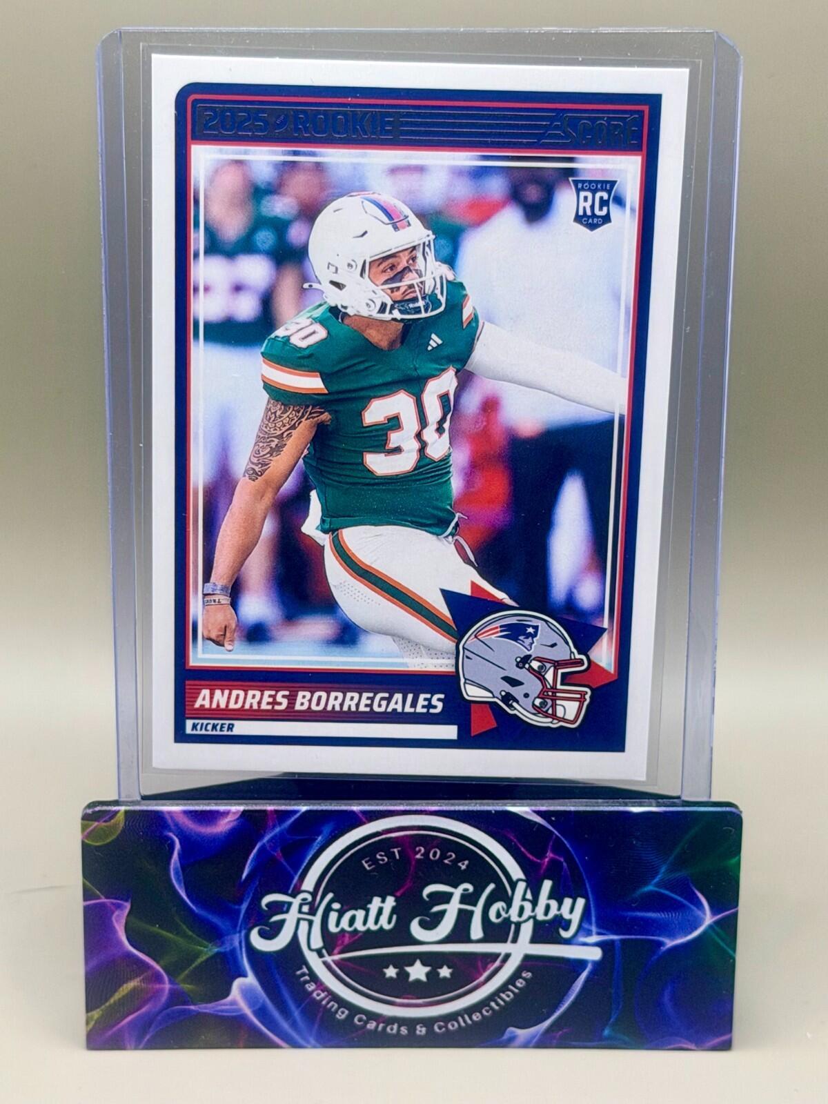 2025 Panini Score - #76 Andres Borregales (RC)