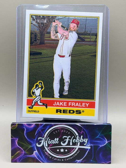 2025 Topps Heritage High Number - Jake Fraley #686 - Chrome