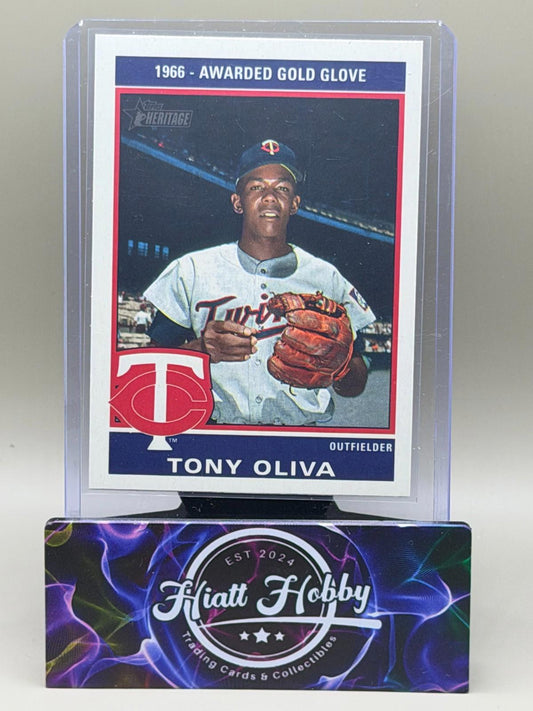 2025 Topps Heritage High Number - 1976 Retirees! Tony Oliva #76R-13