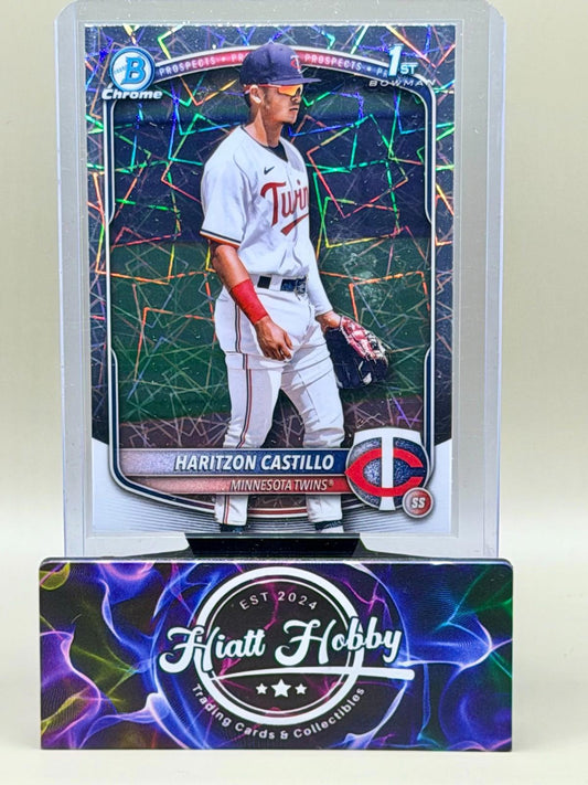2025 Bowman Chrome - Haritzon Castillo #BCP-161 - Laser Refractor (RC)