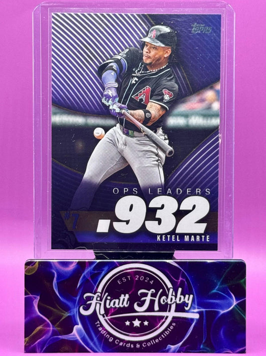 2025 Topps Series 2 - Ops Best Ketel Marte #OPS-7