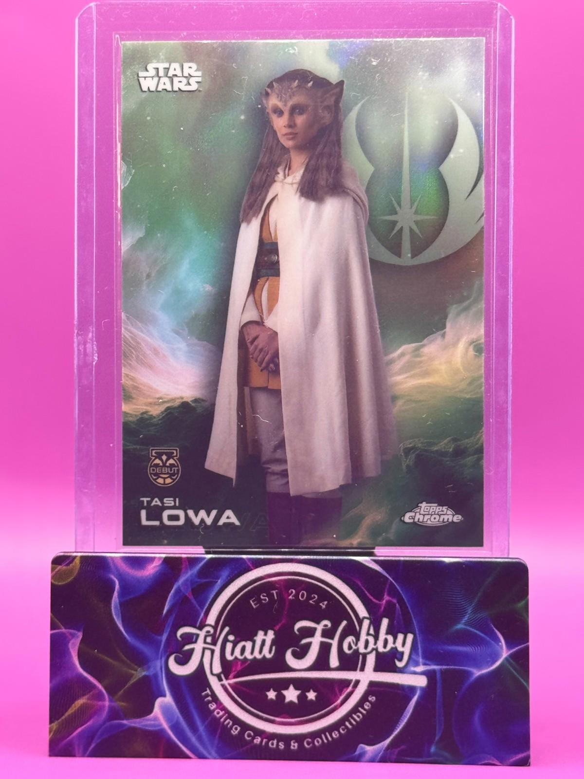 2025 Topps Chrome Star Wars - Tasi Lowa #175 - Refractor