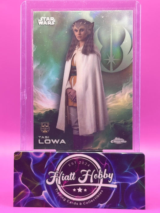 2025 Topps Chrome Star Wars - Tasi Lowa #175 - Refractor