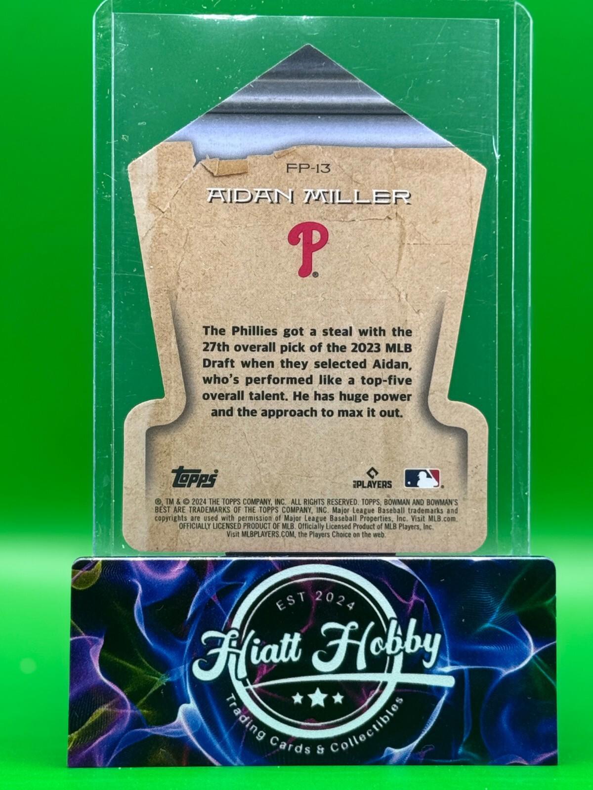 2024 Bowman's Best - Aidan Miller #FP-13 - Fabled Phenoms