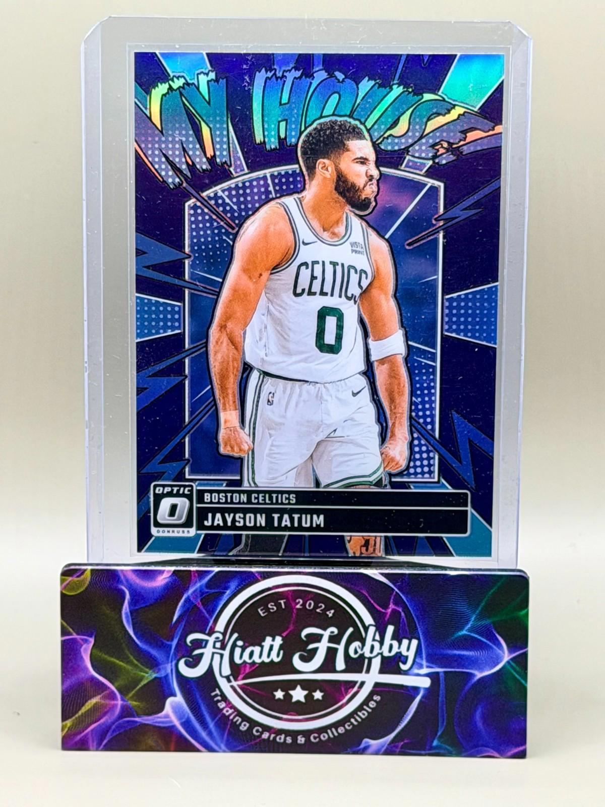 2024-25 Panini Donruss Optic - Jayson Tatum - 7 - My House - Purple Prizm