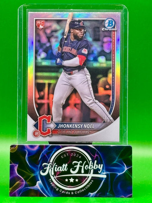 2025 Bowman Chrome - Jhonkensy Noel #81 - Red RC Refractor