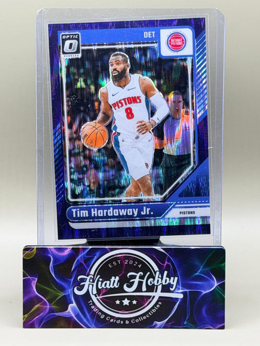 2024-25 Panini Donruss Optic - Tim Hardaway Jr #107 - Purple Shock Prizm