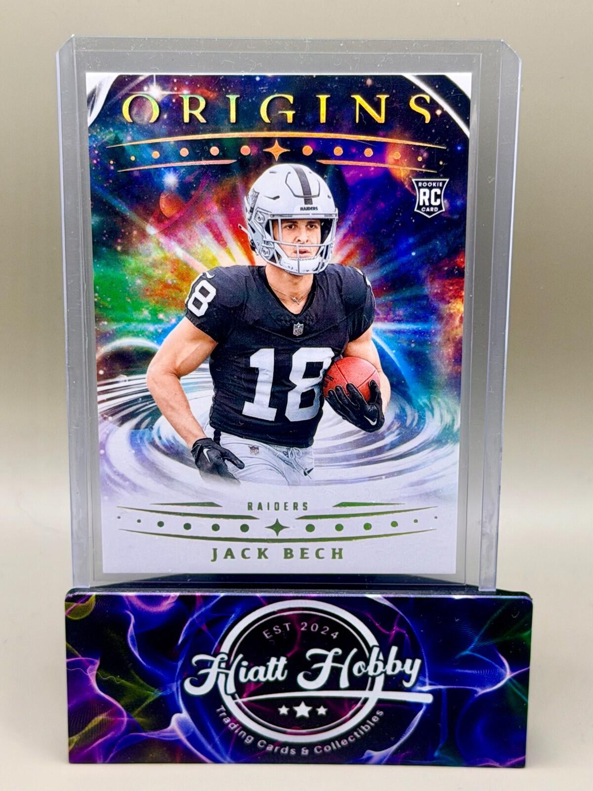2025 Panini Origins Football - #124 Jack Bech (RC)