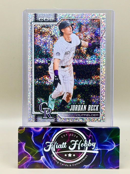 2026 Topps Series 1 - #12 Jordan Beck - Confetti