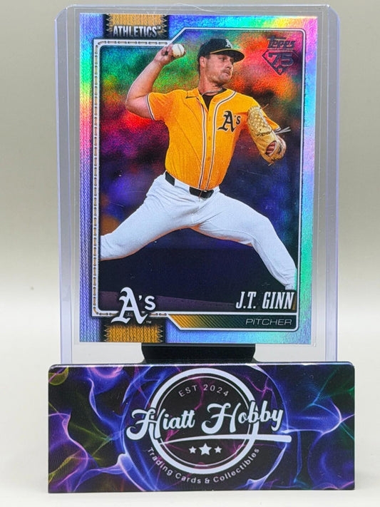 2026 Topps Series 1 #153 J.T. Ginn - Rainbow Foil