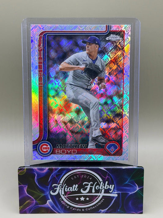 2025 Topps Chrome Update - Matthew Boyd #USC184 - Fanatics Logo Refractor