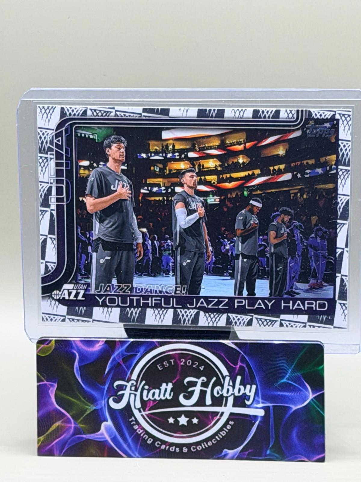 2025-26 Topps Basketball - Utah Jazz Checklist #290 - Season Tipoff