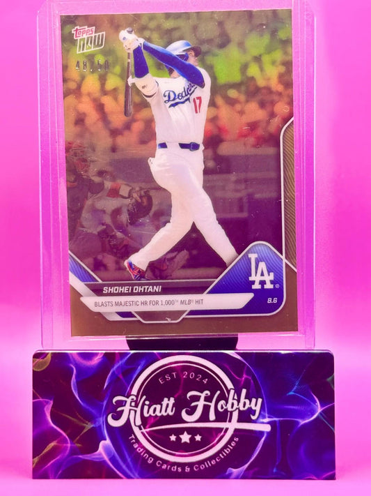 2025 Topps Now - Shohei Ohtani #527 - Gold /50