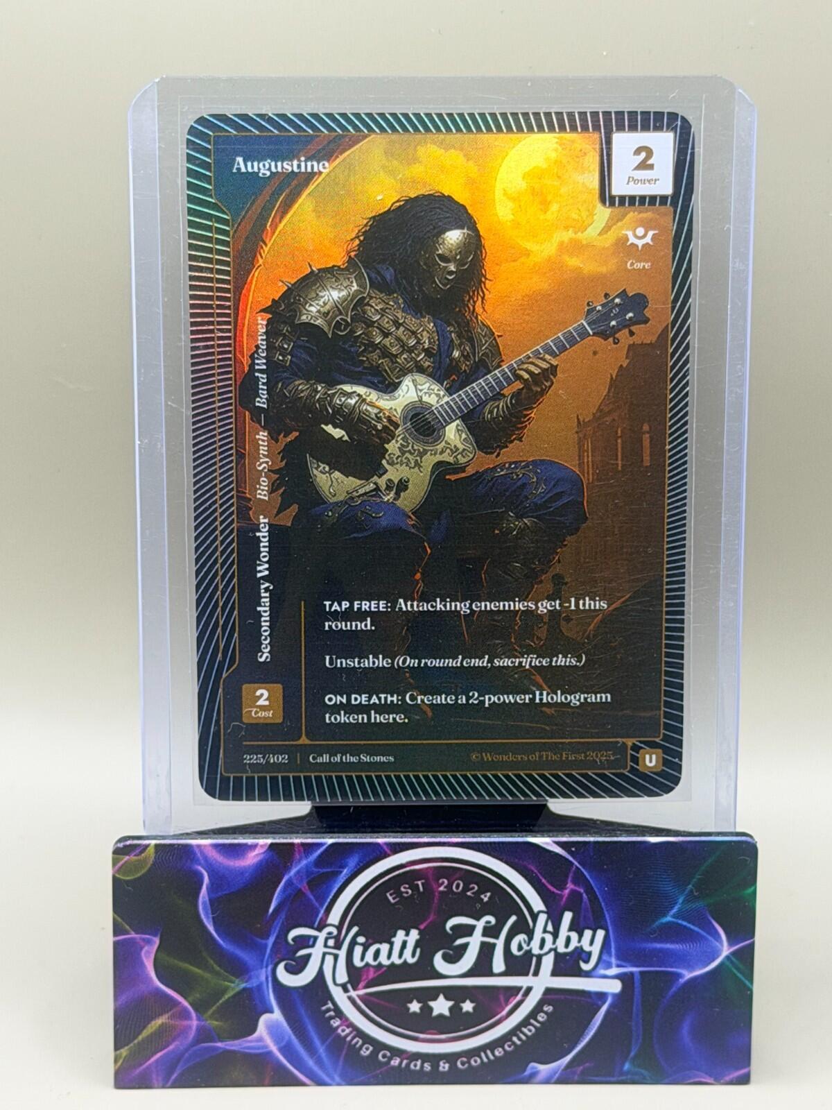 2025 Wonders of the First - #225/402 Augustine (U) - Classic Foil