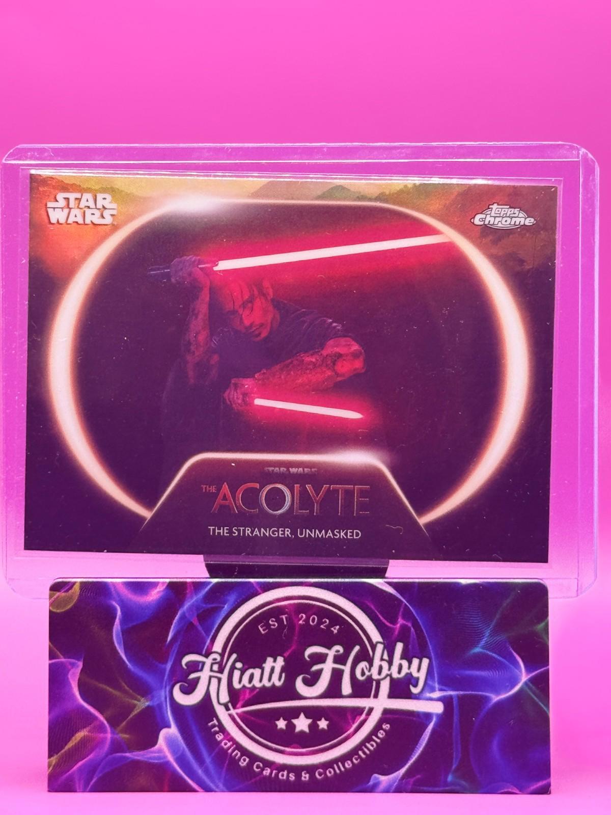2025 Topps Chrome Star Wars - The Stranger, Unmasked #AC-12 - Acolyte - Refracto