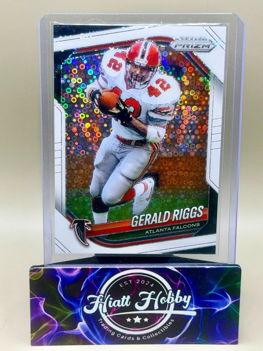 2025 Panini Prizm Football - #117 Gerald Riggs - White Disco Prizm