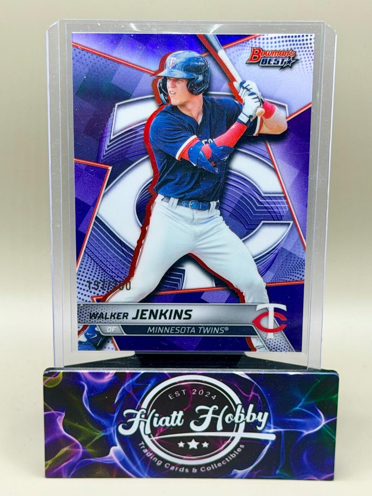 2025 Bowman's Best - #TP-7 Walker Jenkins - Purple /250 (RC)