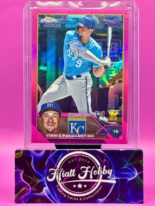 2023 Topps Chrome - Vinnie Pasquantino #119 Pink Refractor (RC)