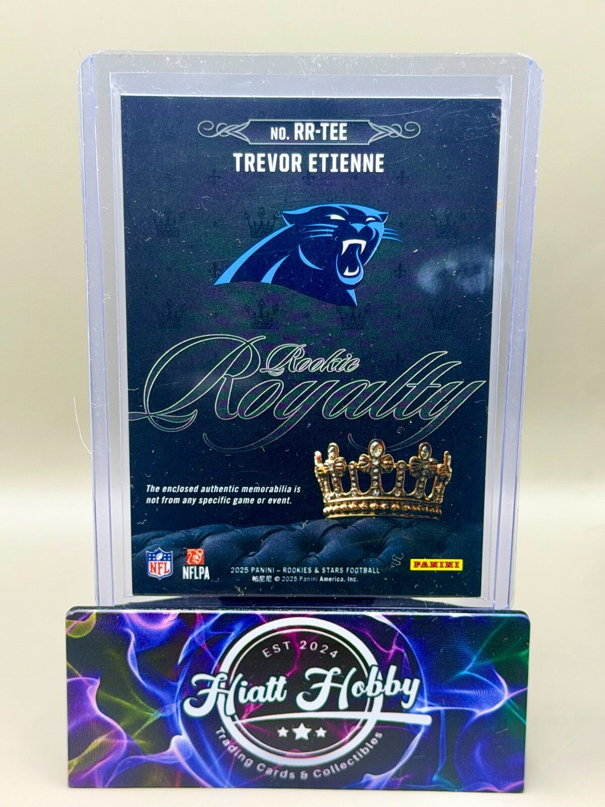 2025 Panini Rookies & Stars #RR-TEE Trevor Etienne - Rookie Royalty - Preferred