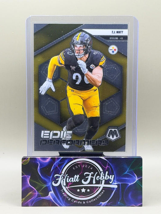 2025 Panini Mosaic Football - #12 T.J. Watt - Epic Performers