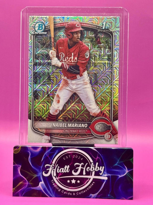 2025 Bowman Chrome - Naibel Mariano #BCP-99 - Mojo Refractor