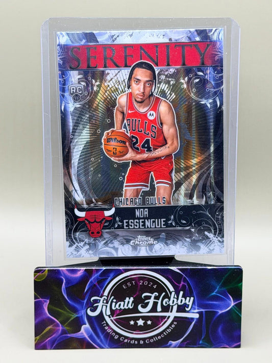 2025-26 Topps Chrome - Noa Essengue #SY-15 - Serenity (RC)
