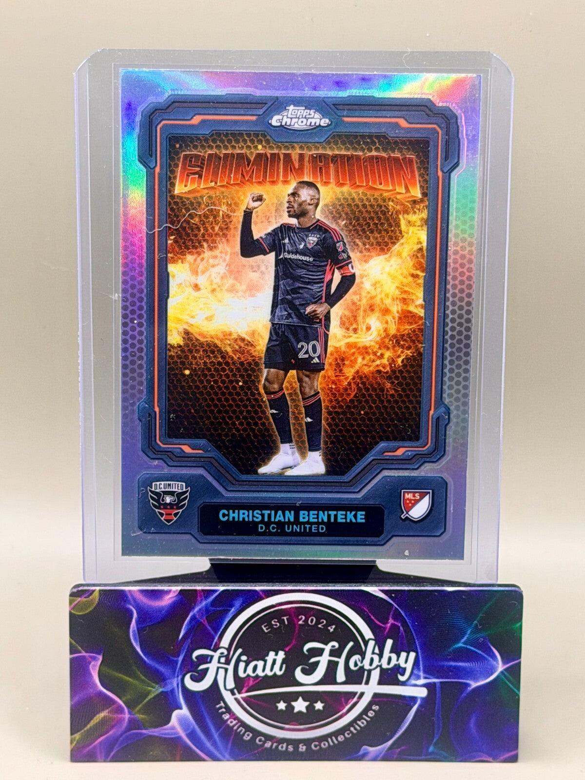 2025 Topps Chrome MLS Soccer - #EL-17 Christian Benteke - Elimination