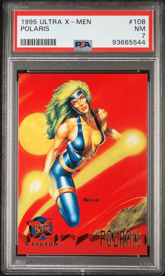 1995 Fleer Ultra X-Men Polaris #108 PSA 7