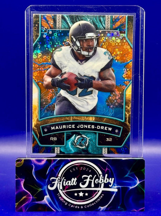 2024 Topps Resurgence - Maurice Jones-Drew #47 - Blue & Orange Spark
