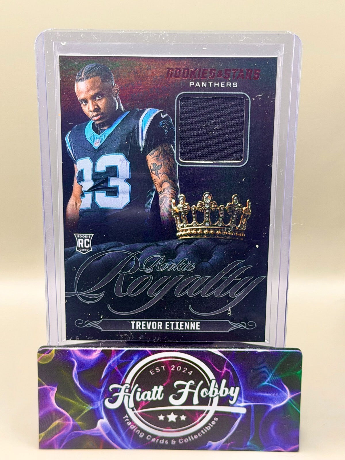 2025 Panini Rookies & Stars #RR-TEE Trevor Etienne - Rookie Royalty - Preferred