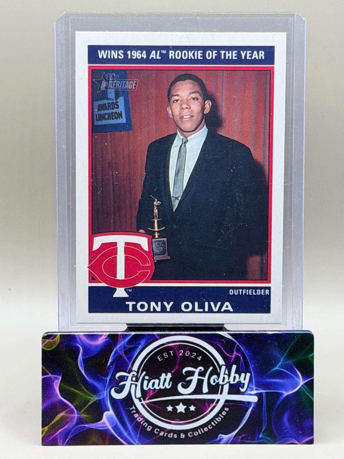 2025 Topps Heritage High Number - 1976 Retirees! Tony Oliva #76R-12