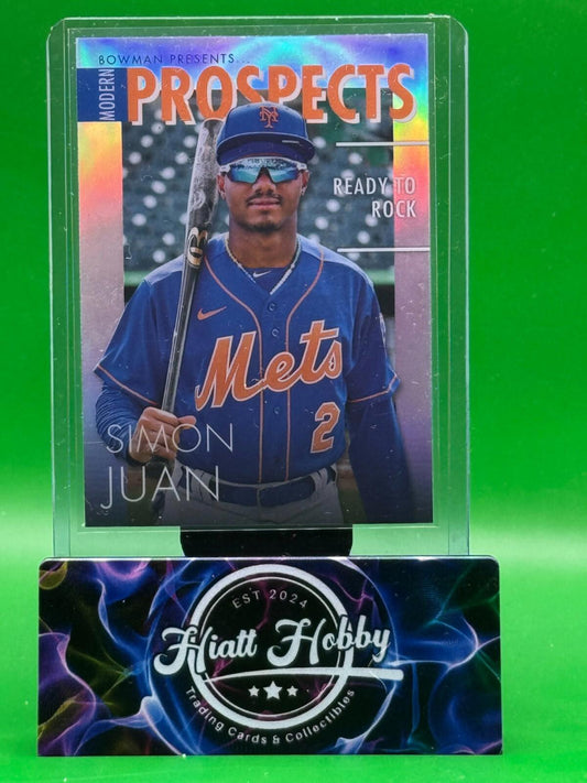 2023 Bowman - Modern Prospects Simon Juan #MP-13 (RC)