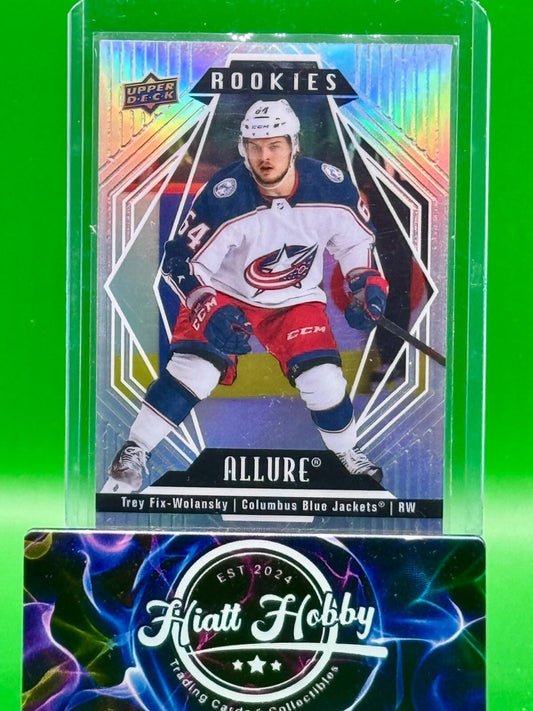 2022-23 Upper Deck Allure - Rookies Trey Fix-Wolansky #137 (RC)