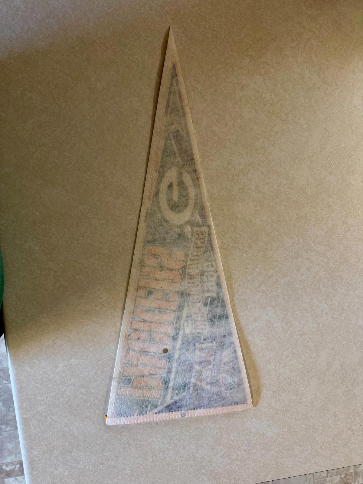 Green Bay Packers 1996 NFC Champions Original Full Size Pennant Super Bowl XXXI