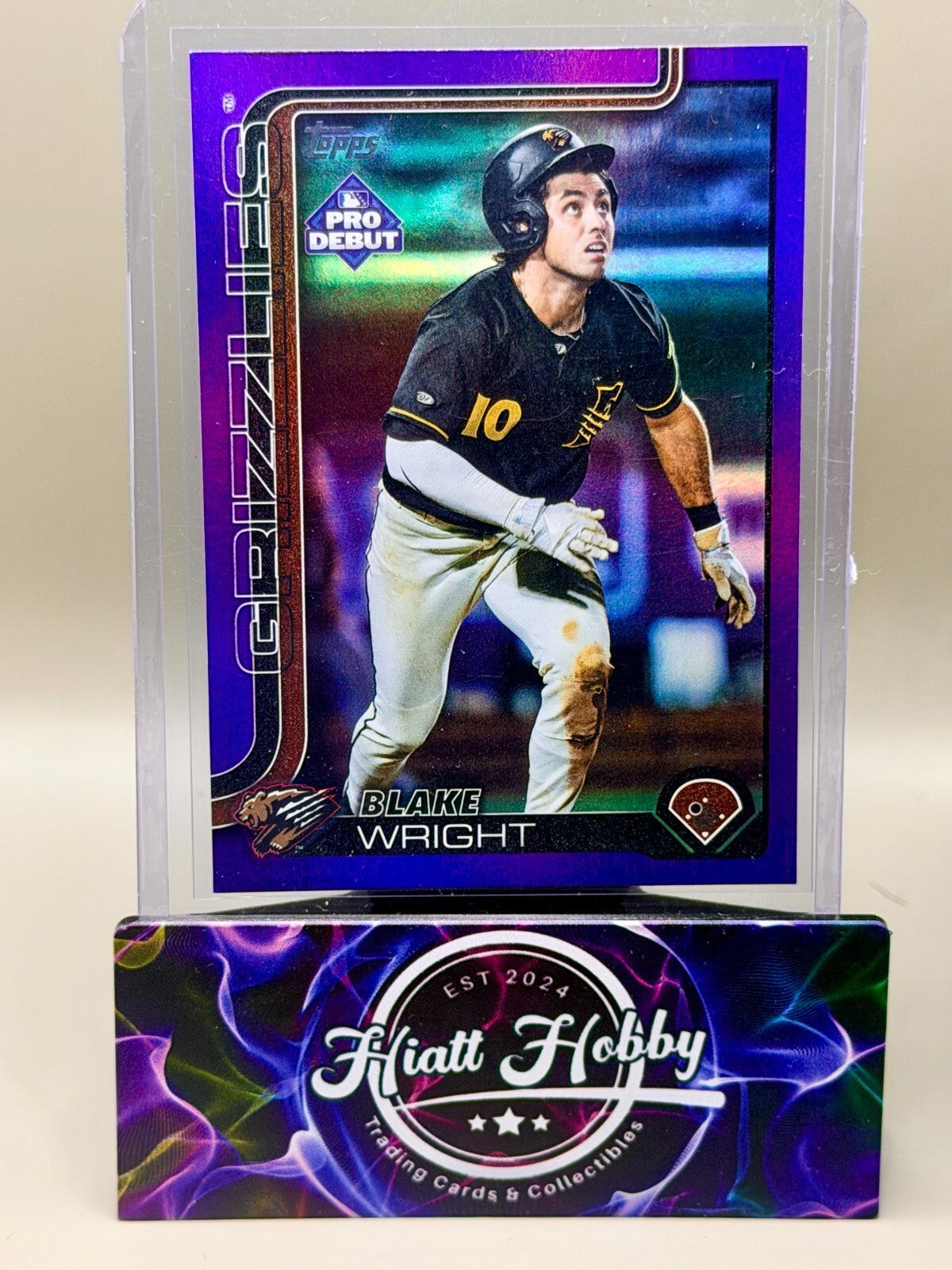 2025 Topps Pro Debut - #PD-145 Blake Wright - Purple /299 (RC)