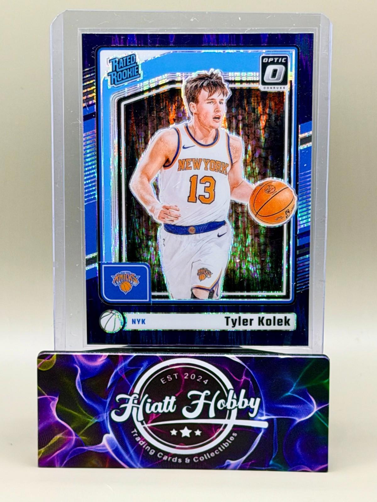 2024-25 Panini Donruss Optic - Tyler Kolek #257 - Purple Shock Prizm (RC)