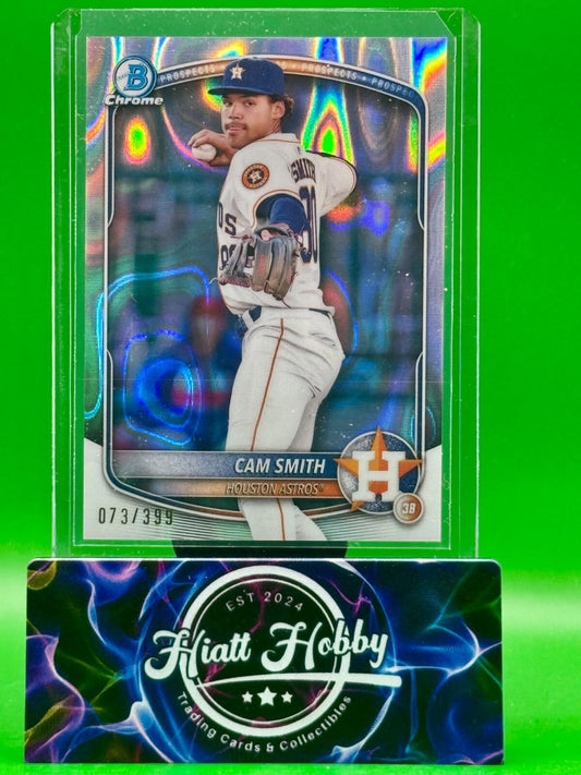 2025 Bowman Chrome - Cam Smith #BCP-48 - Lava Refractor /399