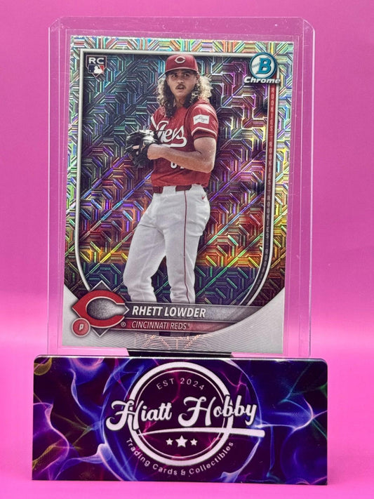 2025 Bowman Chrome - Rhett Lowder #6 - Mojo Refractor