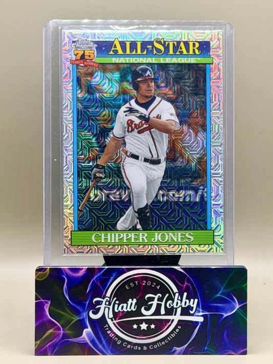 2026 Topps - #91ASC-3 Chipper Jones - 35th Anniversary All-Stars Chrome Mojo