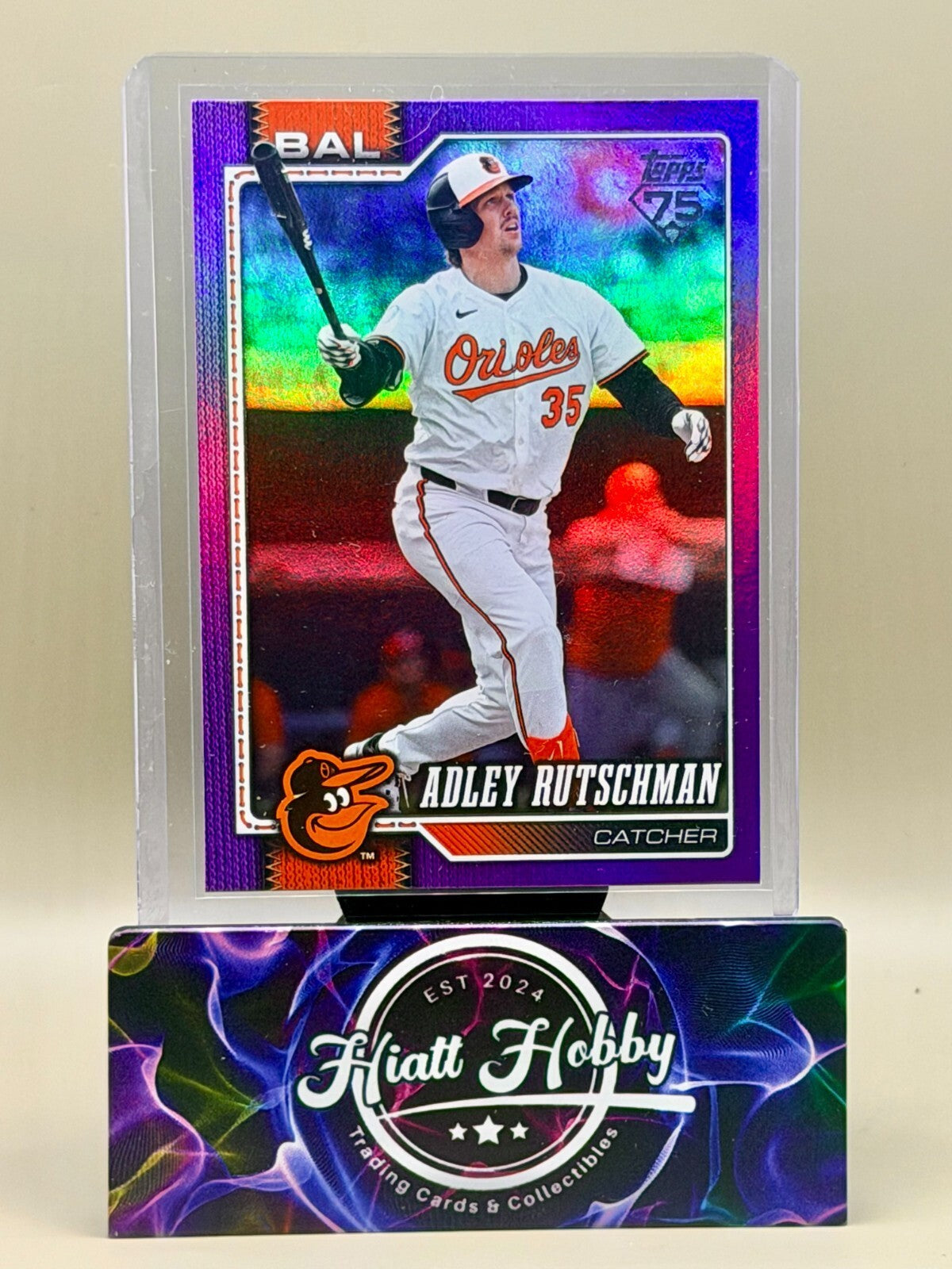 2026 Topps Series Two - #358 Adley Rutschman - Purple Foil /250