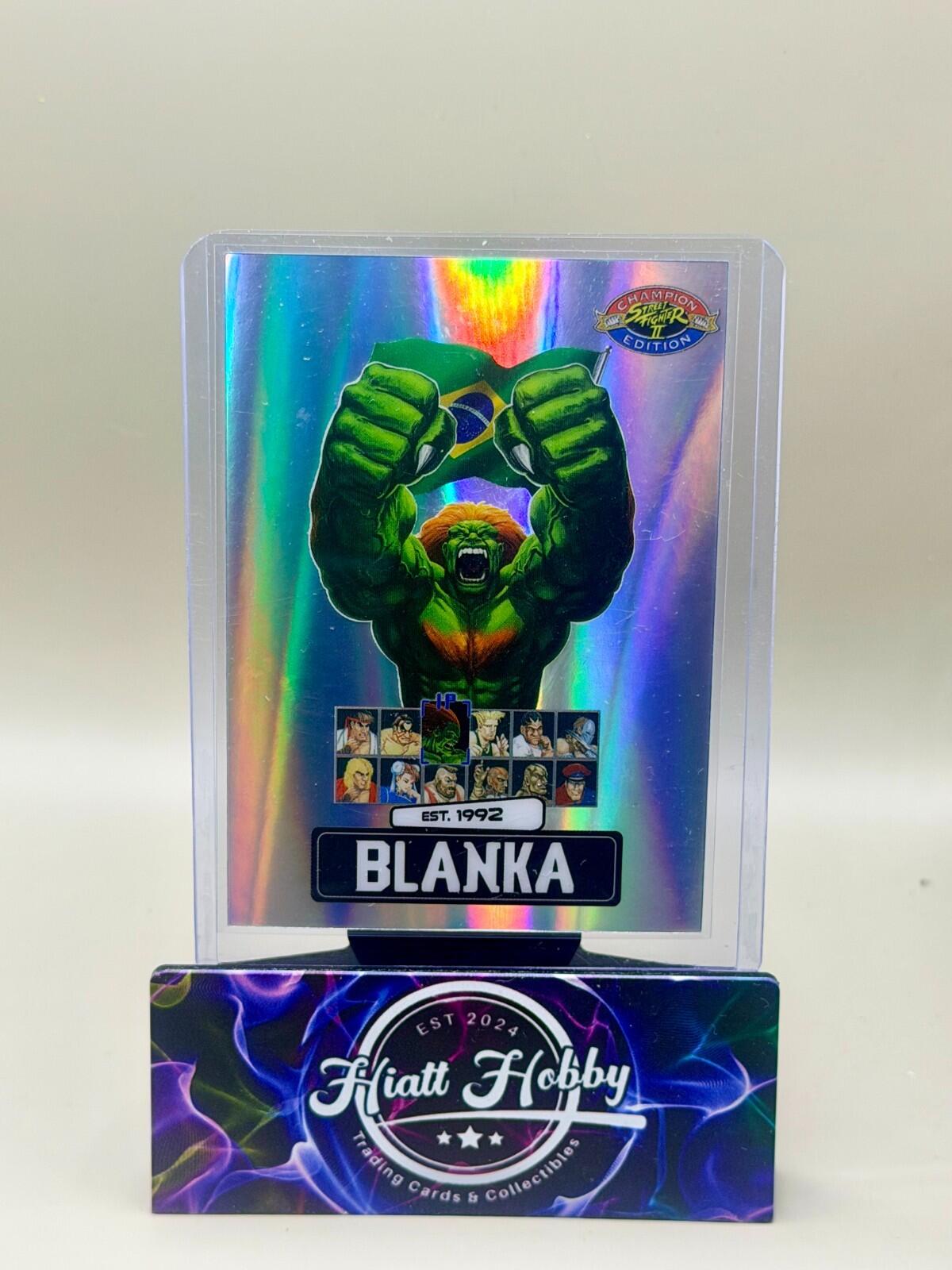 Blanka 2025 Street Fighter II Champion Edition PSA Magazine Silver Promo