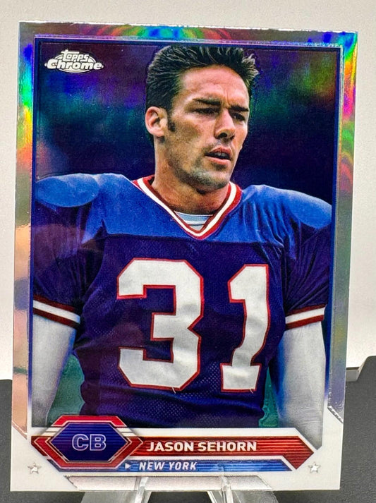 2023 Topps Composite - Topps Chrome Refractor - Jason Sehorn #15
