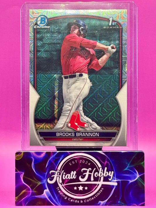 2023 Bowman Chrome - Brooks Brannon #BDC-245 - Mojo Refractor (RC)
